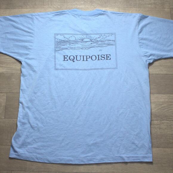 VTG 93' Screen Stars Equipoise T- Shirt XL Single Stitch - Picture 6 of 7